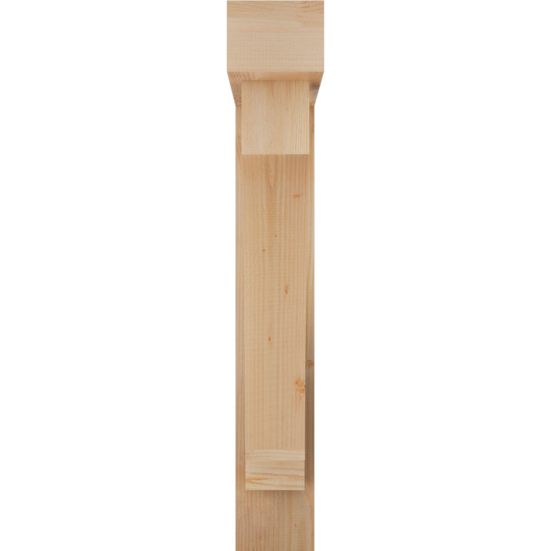 Support de bloc impérial avec entretoise décalée, 48 po x 36 po, Sapin Douglas de l 7 1/2 (lisse)