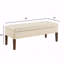 Banc capitonné avec rangement-695209013