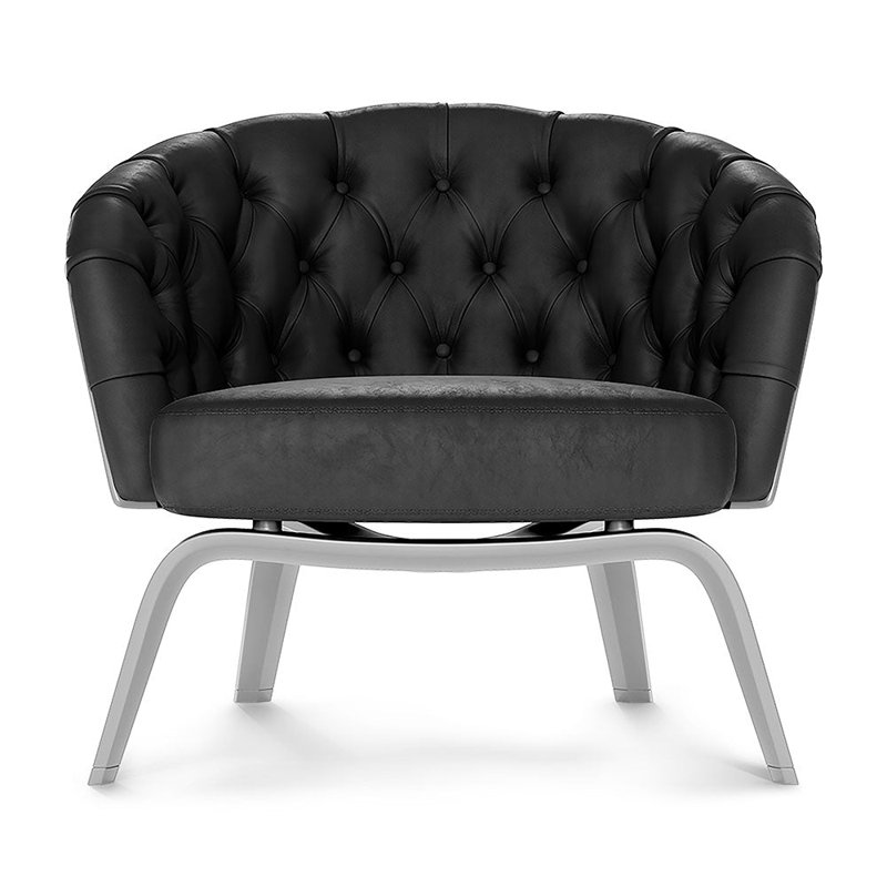 Tissu Whisper, Noir