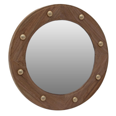 Wood Wall Mirror