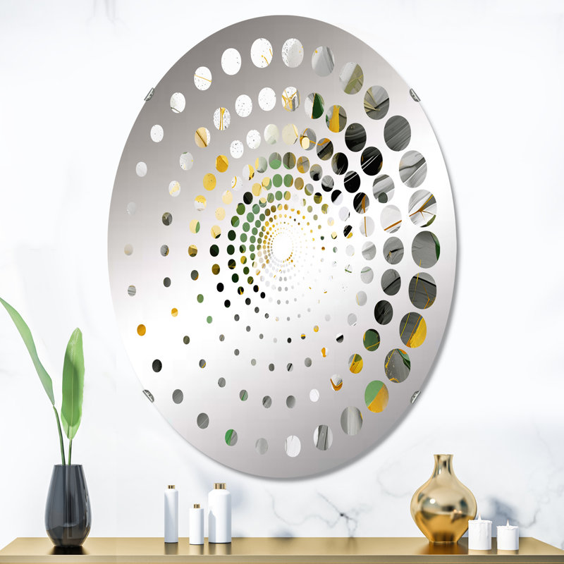 Miroir mural oval, 35,4 po x 23,6 po