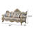Bellara Traditional Sofa champagne-gold finish