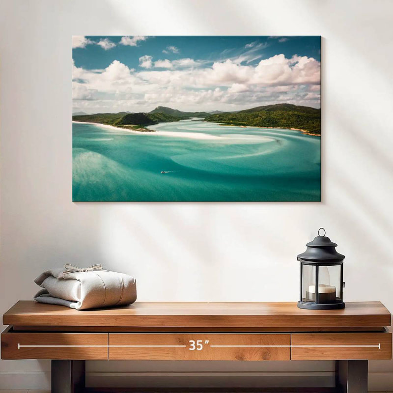 Gillard Whitehaven Beach, H 16 po x l 24 po