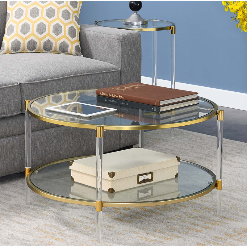 Table basse Carolina, Or