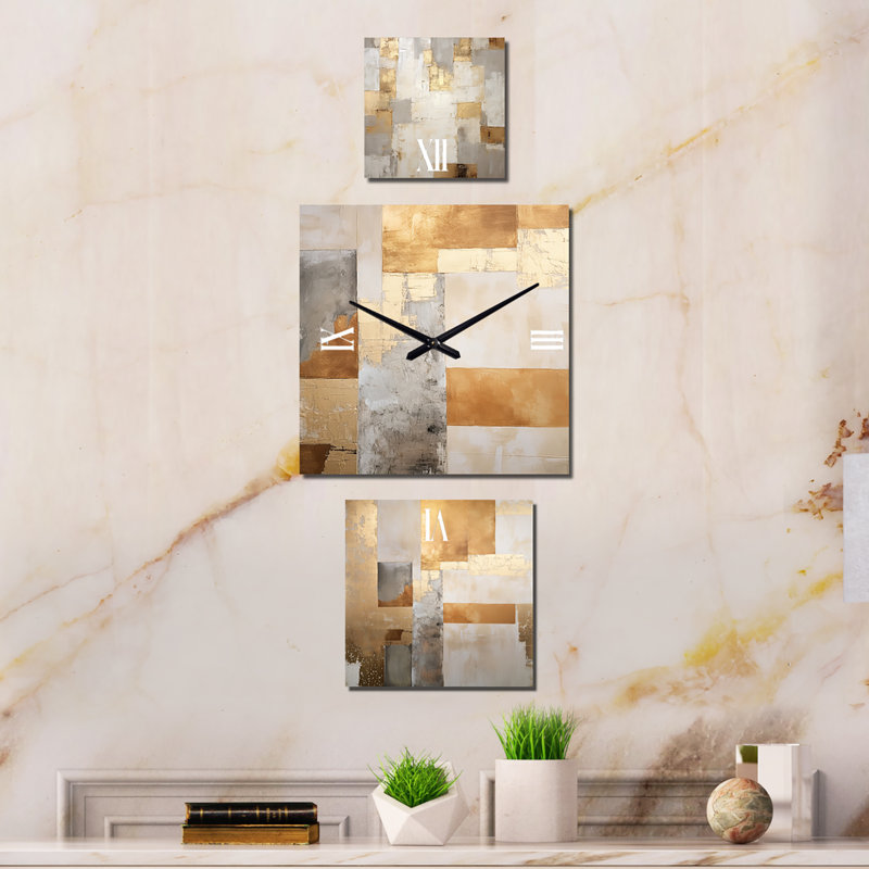 Reba Metal Wall Clock