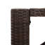 Lavel Rectangular Glass Steel Outdoor Bar Table 80 cm D-1317752962-1317753087