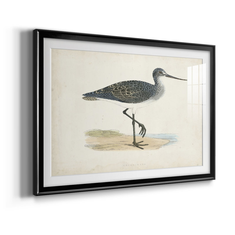 Morris Sandpipers III - reproduction de cadre photo, Noir, H 26,5 po x l 36,5 po