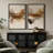 Framed Canvas Wall Art - Vintage Abstract Wall Prints for Bedroom - 16"x24"x2 panels-1887505981-1887505983