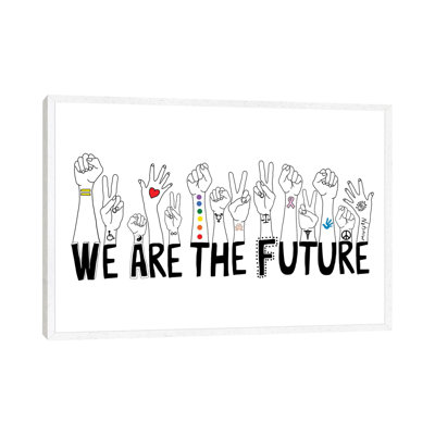 We Are The Future by Annelein Beukenkamp - Print on Canvas