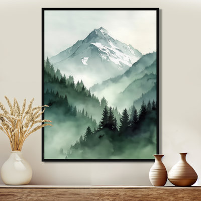 Art marocain sur toile, montagnes marocaines
