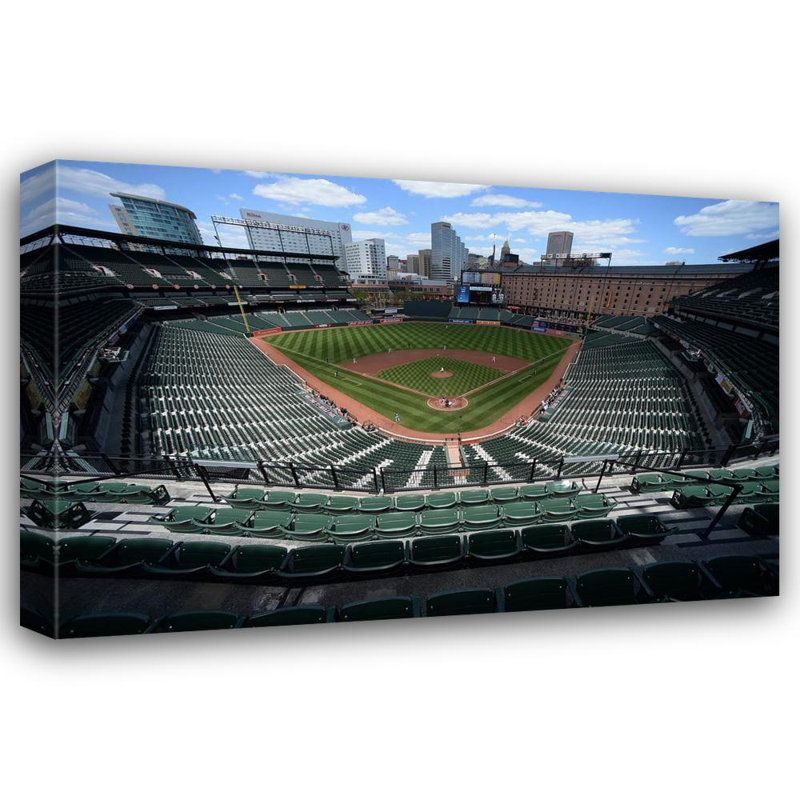 Camden Yards, 12" H x 18" W