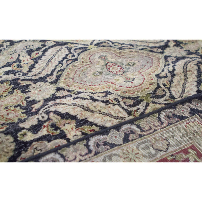 Wool Oriental Area Rug, Rectangle 8'9" x 11'11"
