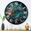 Horloge murale bioluminescente Spiral Oceanic Astrolabe II