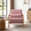 Upholstered Corduroy Armchair