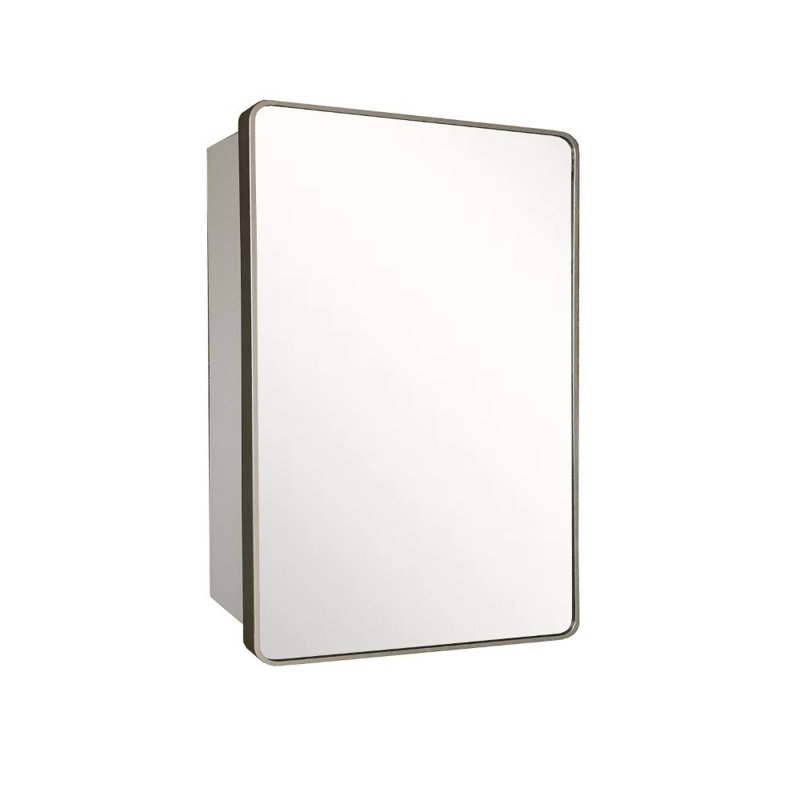 Armoires à pharmacie à miroir d'Olliver, Argent