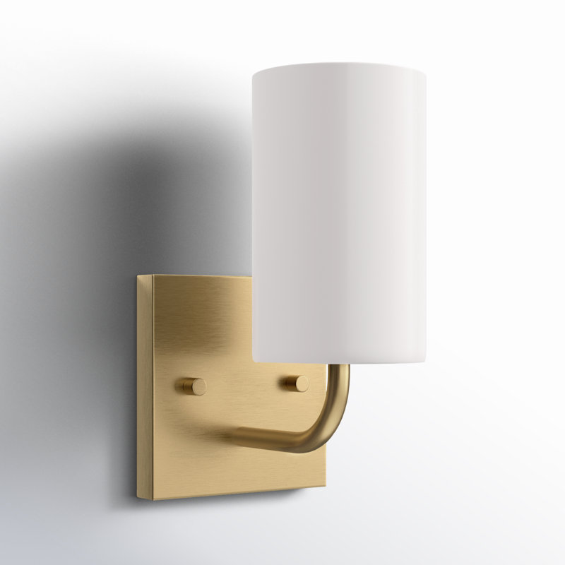 Dimmable Vanity Light, Satin Bronze, No