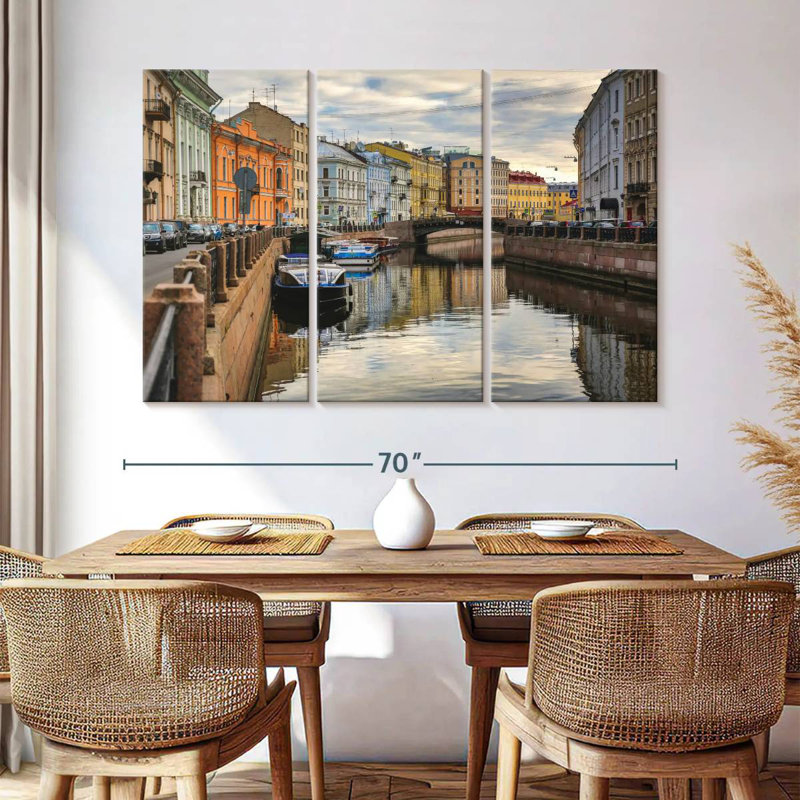 Nicci Griboyedov Canal, Saint-Pétersbourg, H 42 po x l 65 po