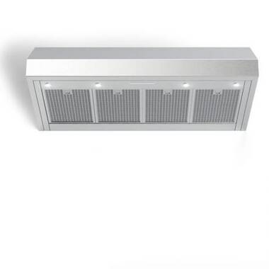 Forza 48-Inch Professional Range Hood - Wall Mount or Under Cabinet -  24-Inch Tall (FH4824)