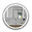 Bilol Glass Flat Wall Mirror-1242509727