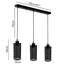 Sasser 3 - Light Black Pendant