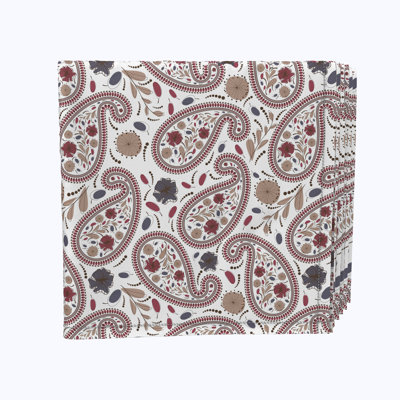 Polyester Paisley Square Napkin