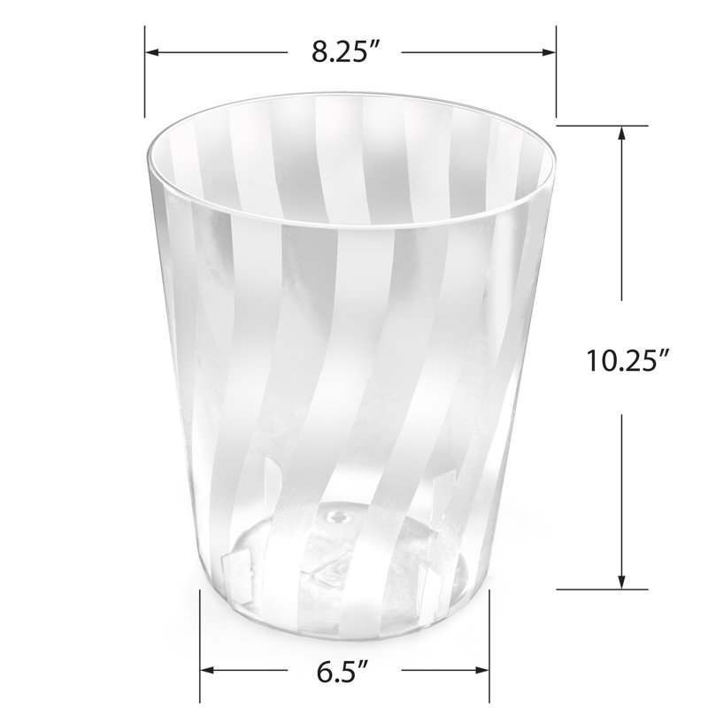 Plastic Open Waste Basket