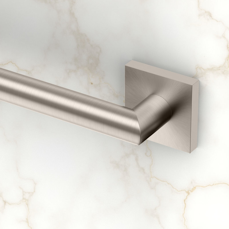 Glam Too Grab Bar, Satin Nickel, 39"
