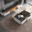Table basse simple et luxueuse avec rangement en ardoise-110367666