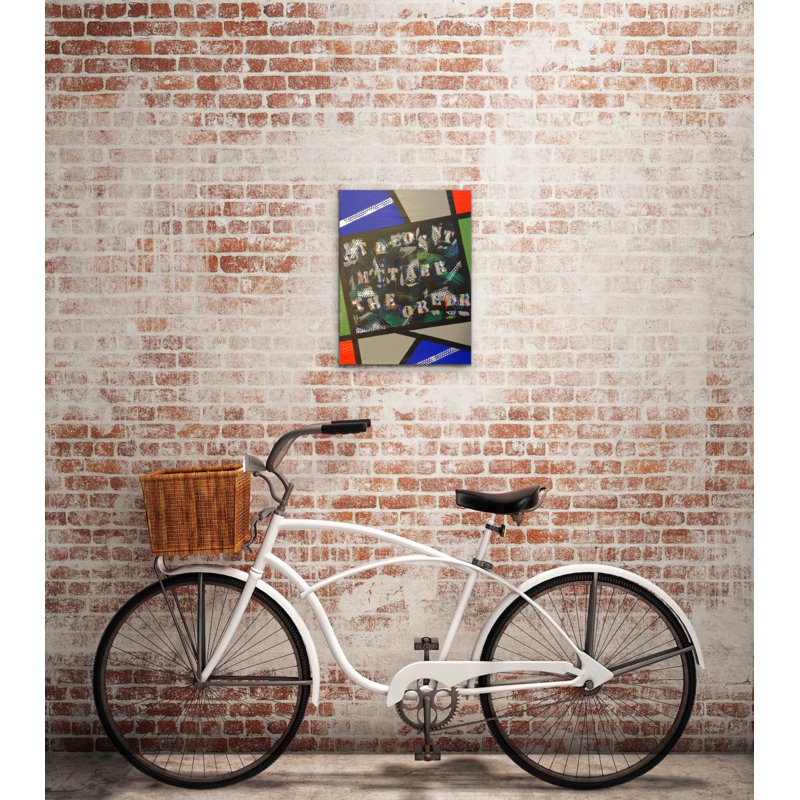 It Doesnt Matter The Order Painting by Eddie Bruckner