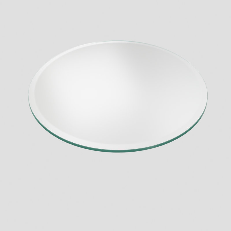 Clear Tempered Glass Tabletop, Multiple Sizes, 42" H x 42" W x 0.5" D