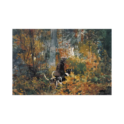 On The Trail, 1892 by Winslow Homer - Wrapped Canvas Painting