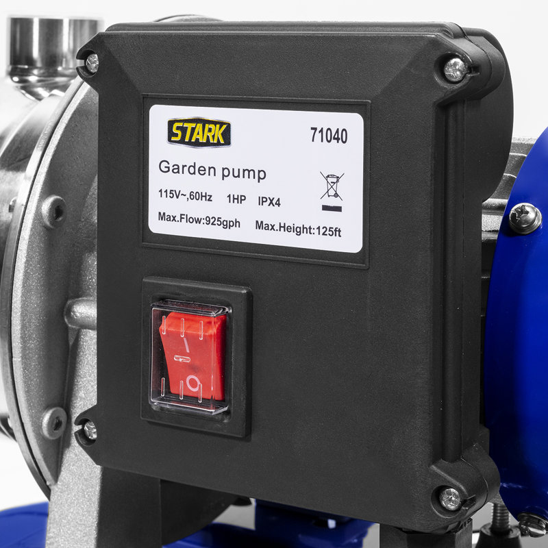 Moteur XtremepowerUS avec pompe à surpression de 1,0 HP avec protection contre les surcharges thermiques