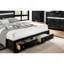 1pc lit grand lit contemporain 1pc
