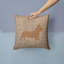 Coussin décoratif intérieur/extérieur corgi en toile jute-14981251-14981252