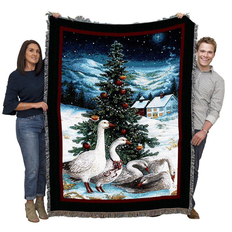  Couverture de Noël oie