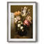Motif floral rétro - impression encadrée-1744850379