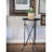 Bronze Accent Table - Unique Round Design For Living Room & Entryway