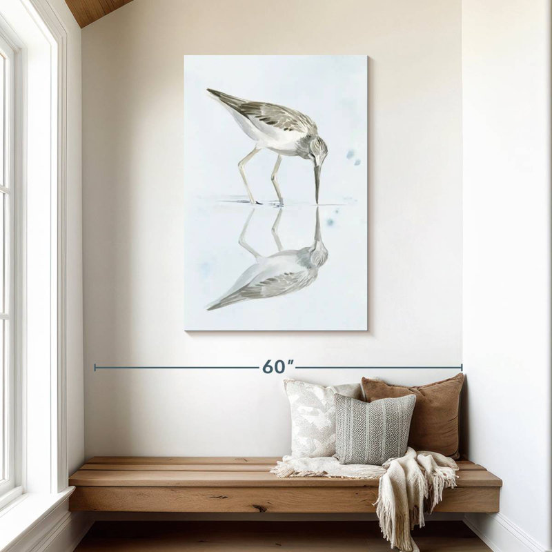 Brampt Sandpiper Reflections I, 45" H x 30" W