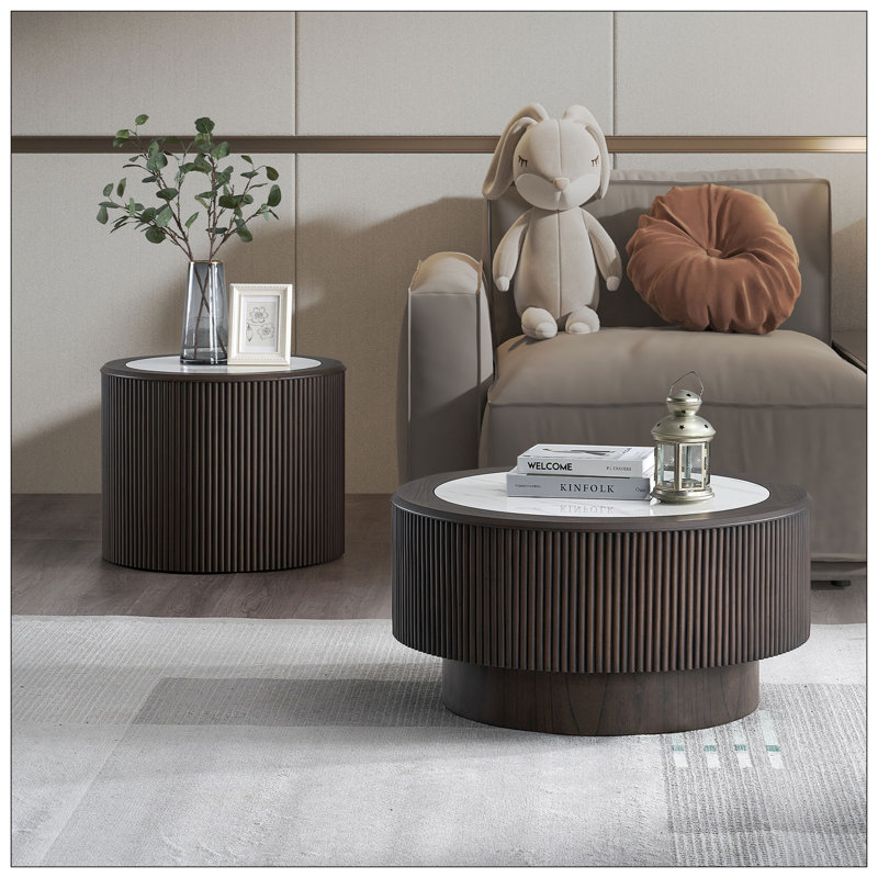Coffee For Livingroom, 15.94" H x 35.43" L x 35.43" W