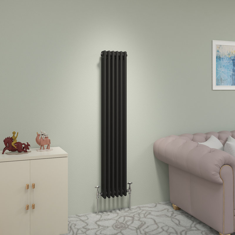 Gilchrist Vertical Traditional Column Radiator, 1500mm x 292mm x 100mm