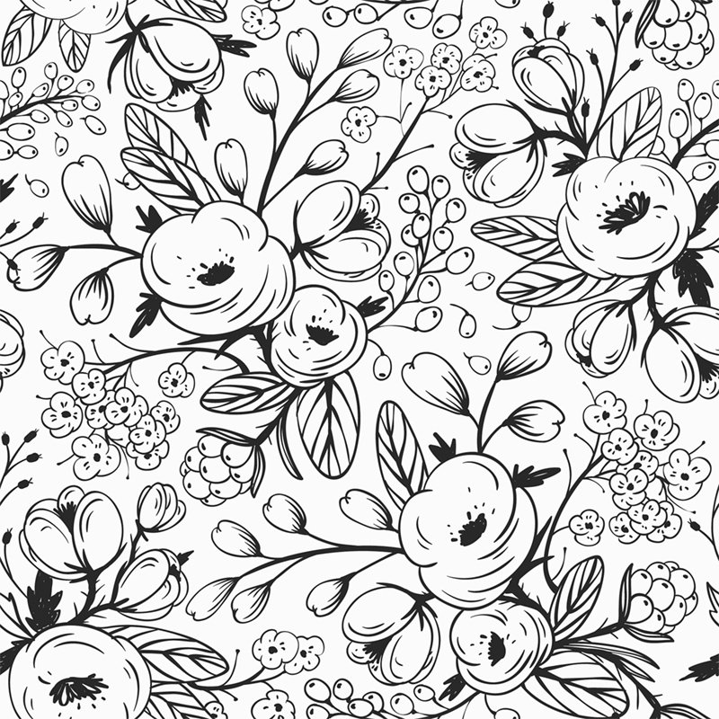 Buthayna 2.5m x 2.5m Matte Mural, 250 x 250cm