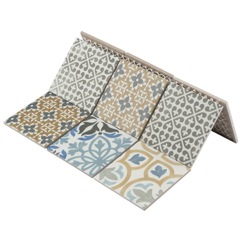 Porto 11-3/4 in. x 11-3/4 in. Porcelain Mosaic Floor and Wall Tile