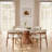 2-Piece Breakfast Nook Dining Table Set 47" Glossy Amber-970378931-970378932-962495240