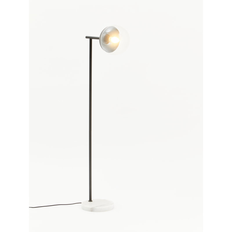 Royce 128cm Traditional Floor Lamp, Black