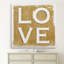 « love », art textuel sur toile tendue-21774459