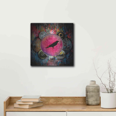 'KSM Crypto-Kusama Coin, ', Metal Wall Art