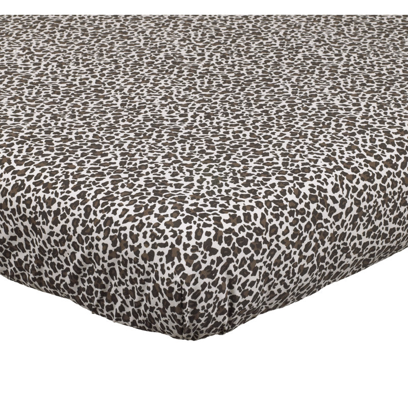 Here Kitty Kitty 100% Cotton - Piece Standard Crib Flat Sheet