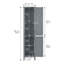 Nels Freestanding Linen Cabinet