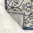 Deilani Vintage Filigree Textured Weave Navy/Beige Indoor/Outdoor Rug-653223984