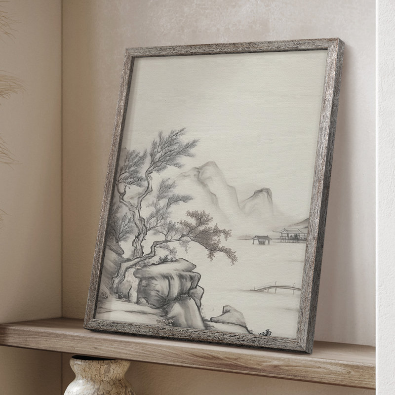 LANDSCAPES Series LV Framed Print - Solid Wood